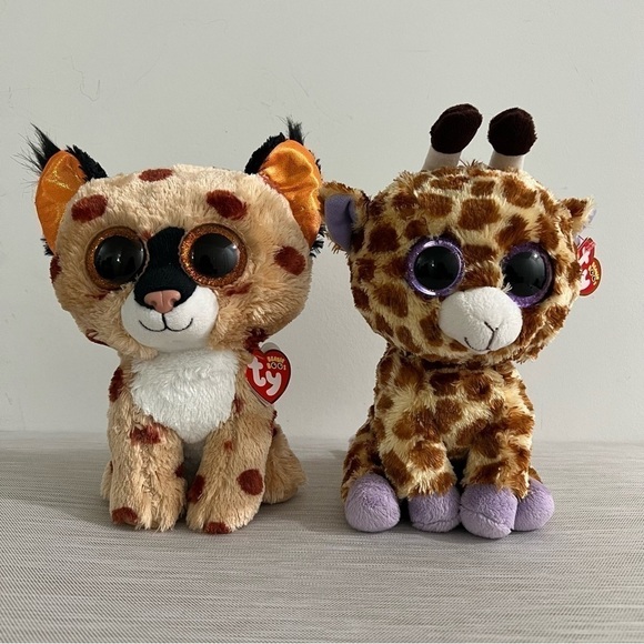 Lot of 2 The Beanie Boo's Collection Plush 9" NWT 2014 - 2015 - Picture 1 of 11